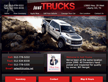 Tablet Screenshot of jtrucks.net